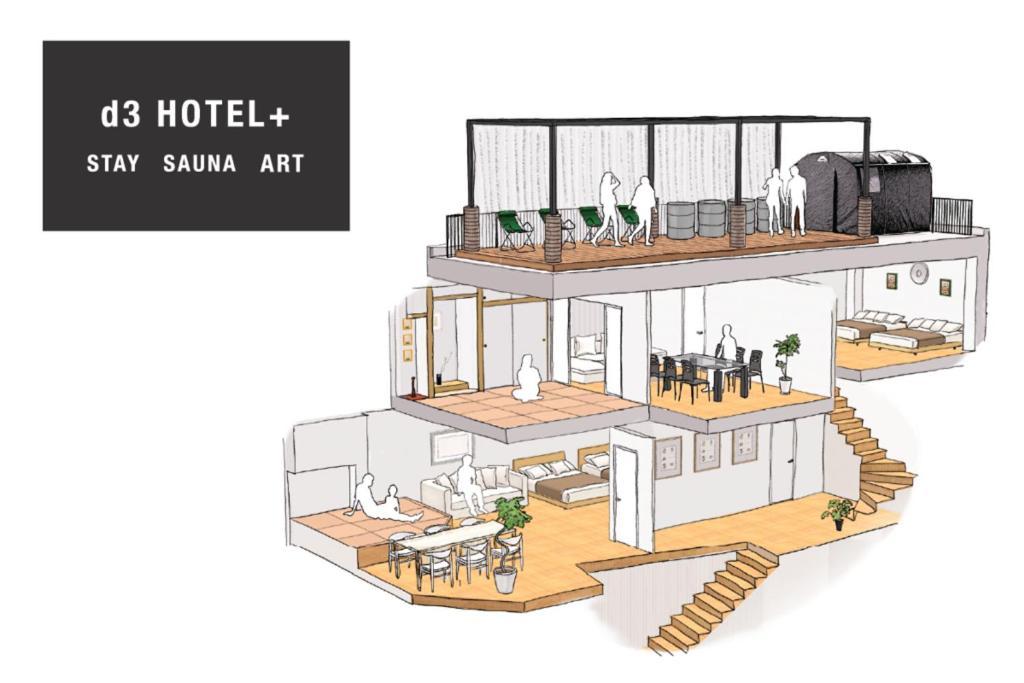 D3 Hotel Gallery2 Osaka Ngoại thất bức ảnh